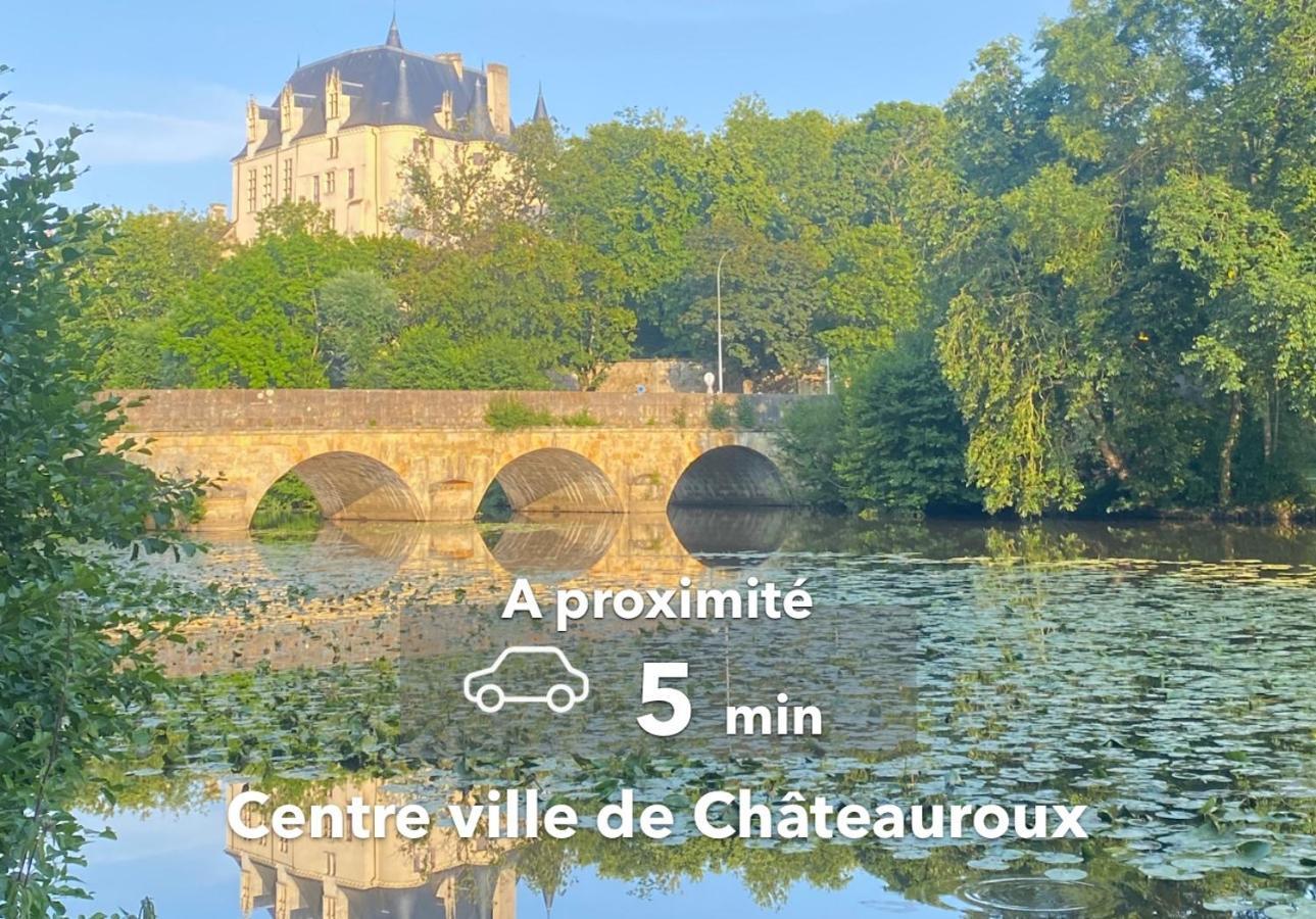Le Boheme ⸱ Stationnement Gratuit ⸱ Fibre Apartment Deols ภายนอก รูปภาพ